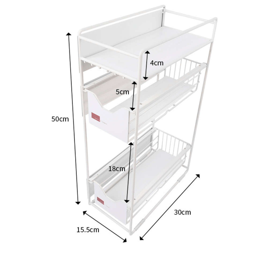 Kitchen Magnetic Refrigerator Side Hanger