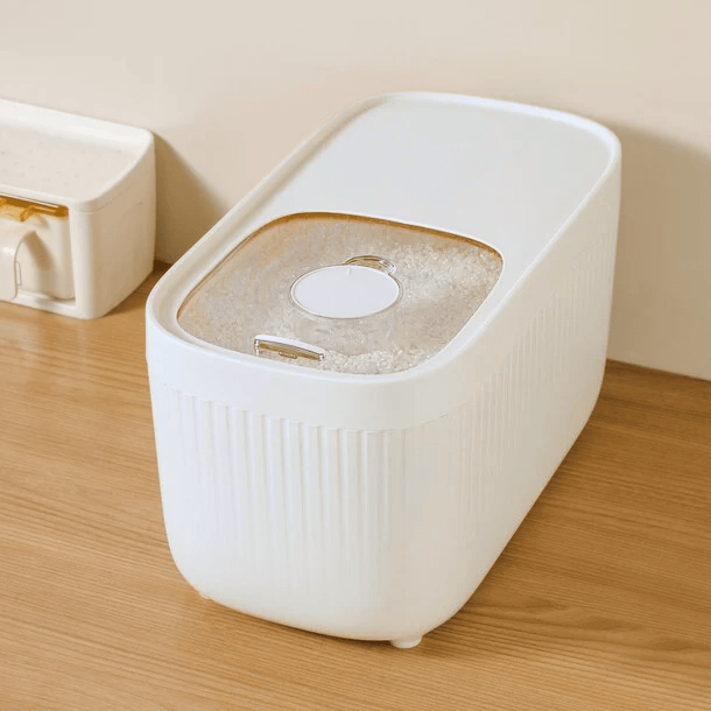 10KG Airtight Large Capacity Rice Storage Container (Pack of 1)