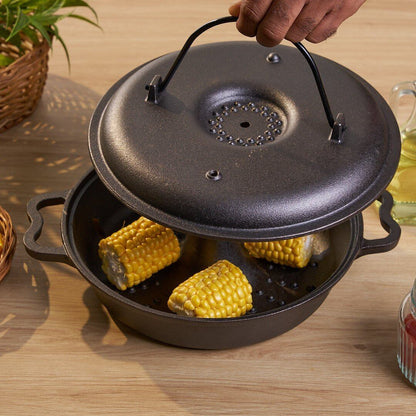 Multi-functional Cast Iron Pot