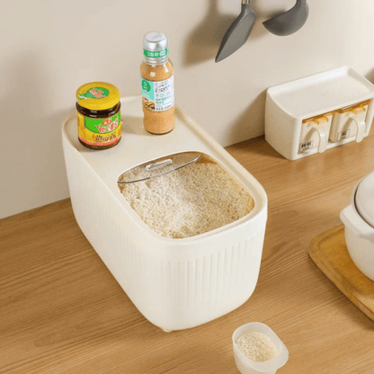 10KG Airtight Large Capacity Rice Storage Container (Pack of 1)