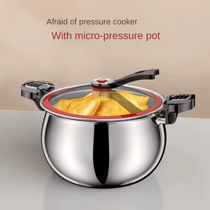 Multi-Use Micro-Pressure Cooker with Handle