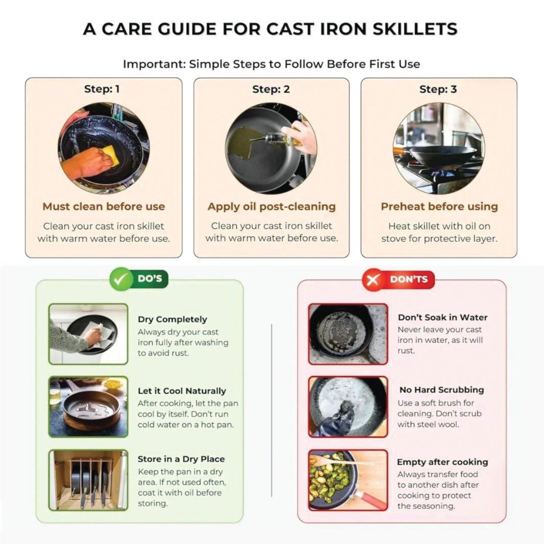 Multi-functional Cast Iron Pot