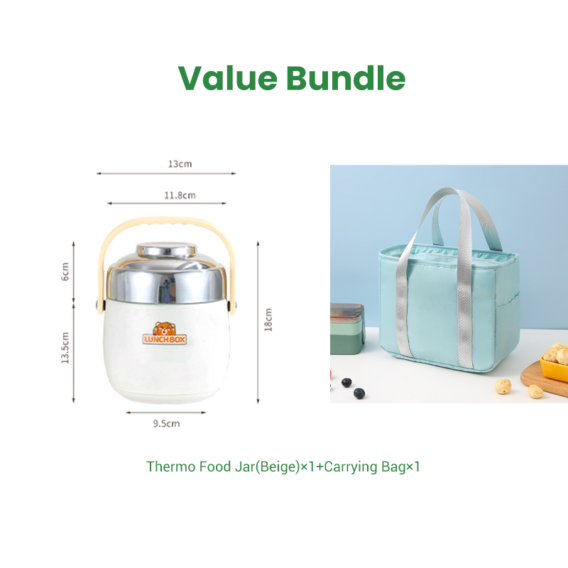 1.5L Stainless Steel Vacuum Insulated Food Jar